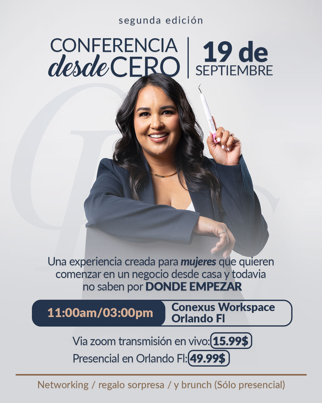 CONFERENCIA DESDE CERO