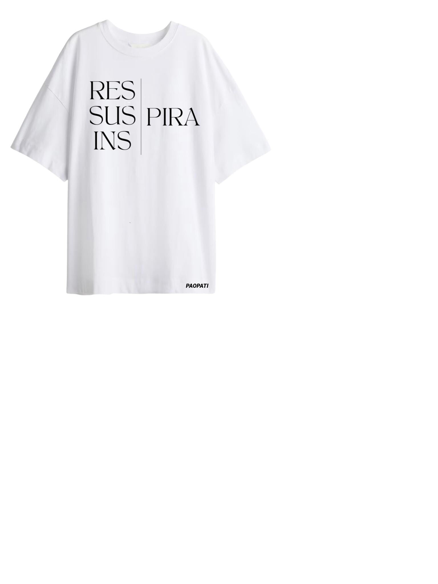 CAMISETA RESPIRA, SUSPIRA, INSPIRA